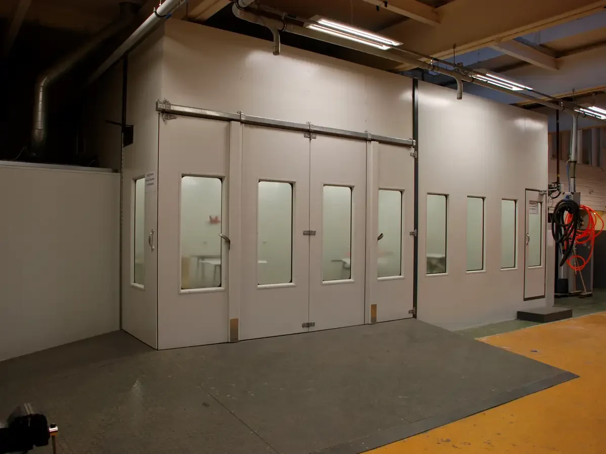 SPRAY BOOTH DOORS