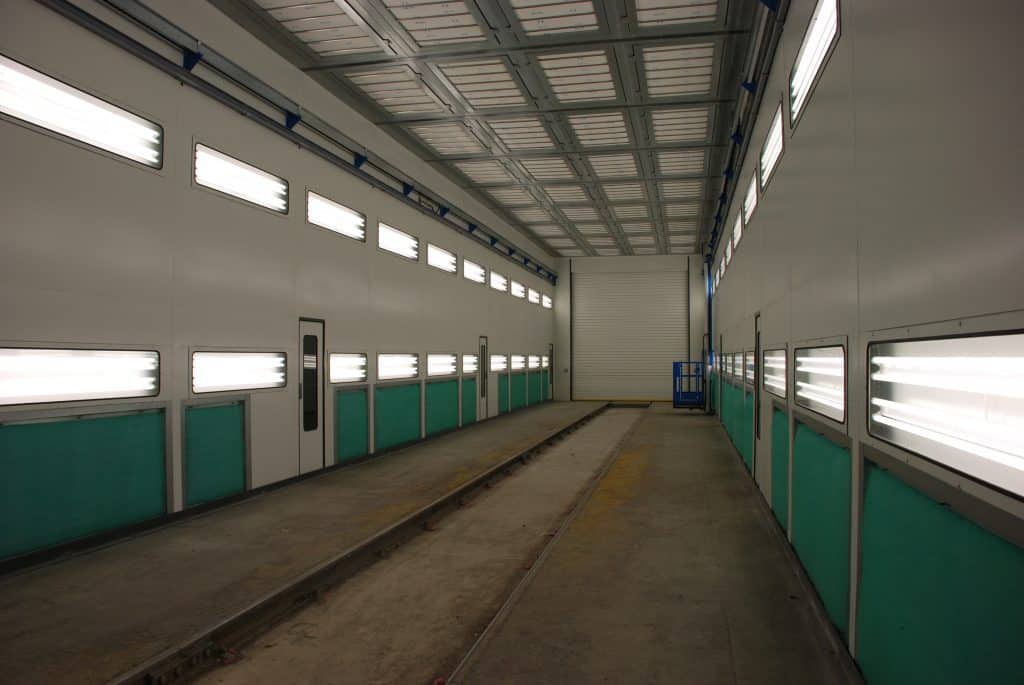 industrial spray booths for sale