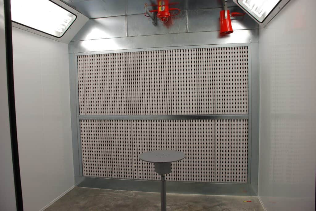 Dry Filter Spray Booth System