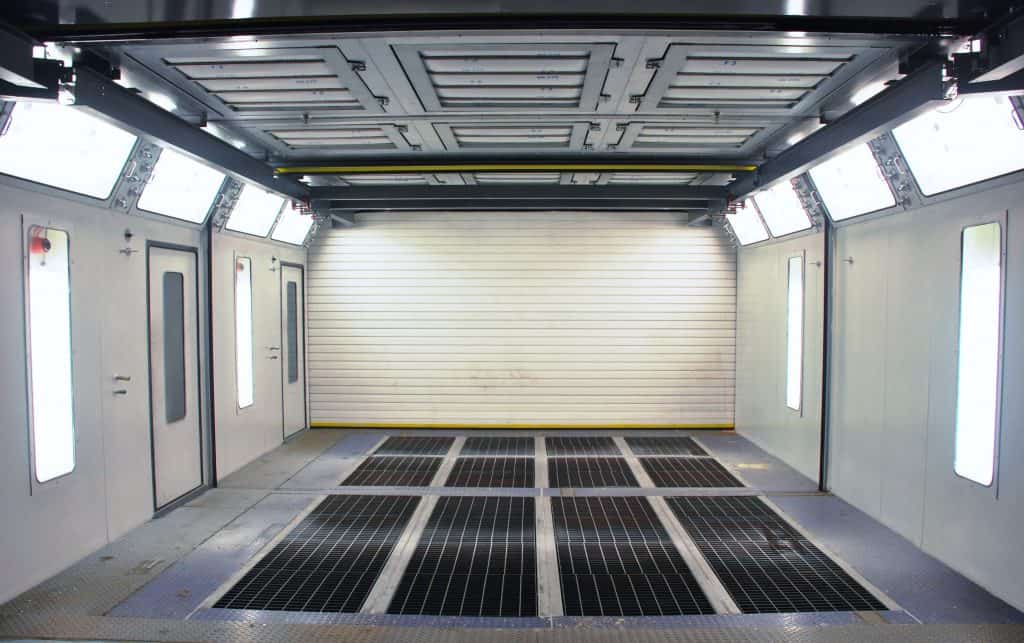 industrial spray booth