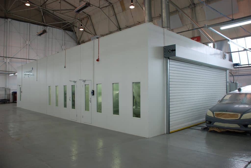 portable plastic spray booth